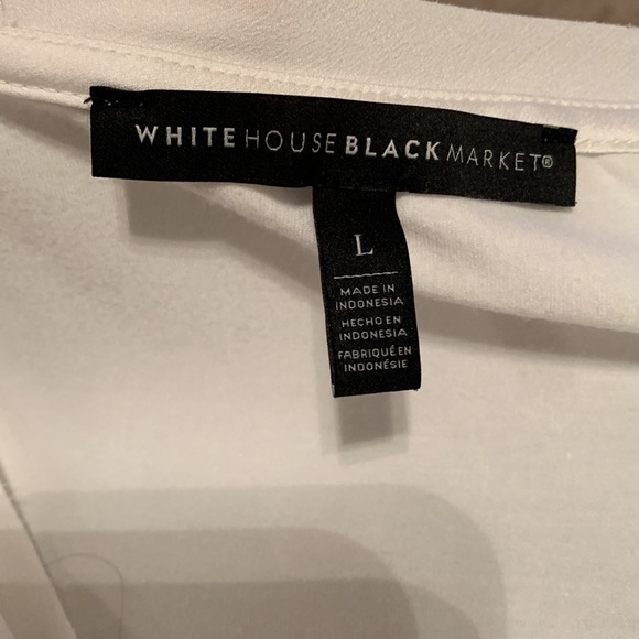 White House Black Market Long Sleeved Layering Tee - Picture 5 of 6